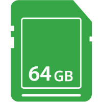 64GB SD Card Compatible
