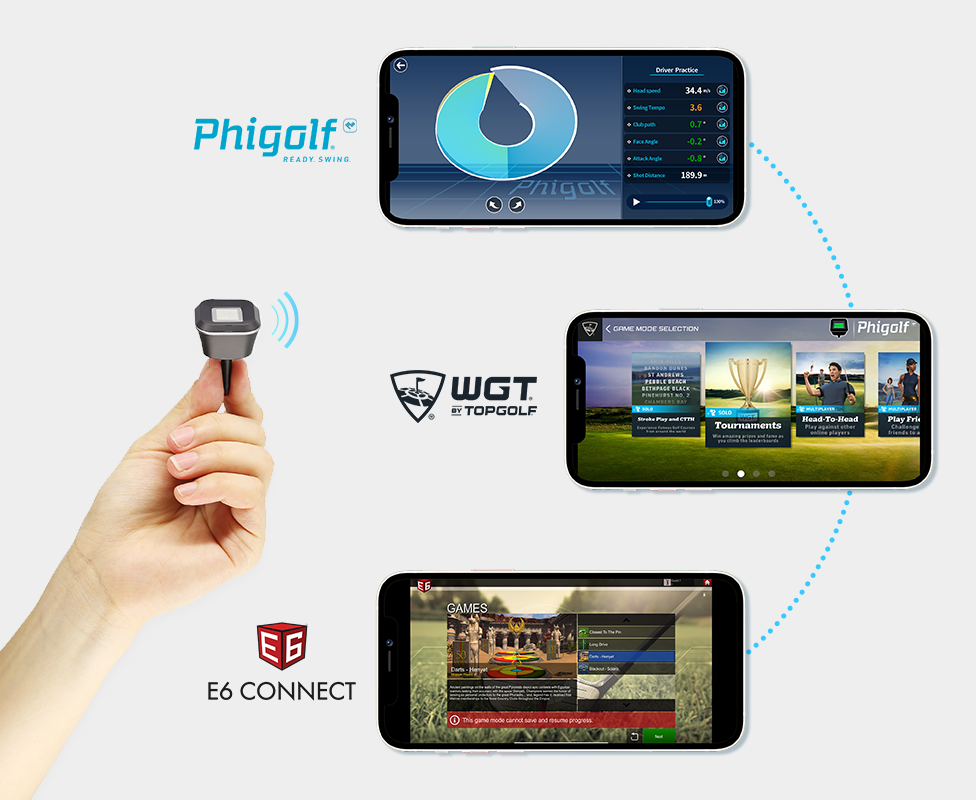 Phigolf Apps in one devices
