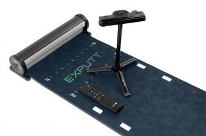 Exputt putting mat and Adjustable camera