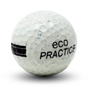 2 Piece Eco Practice Range Balls – White